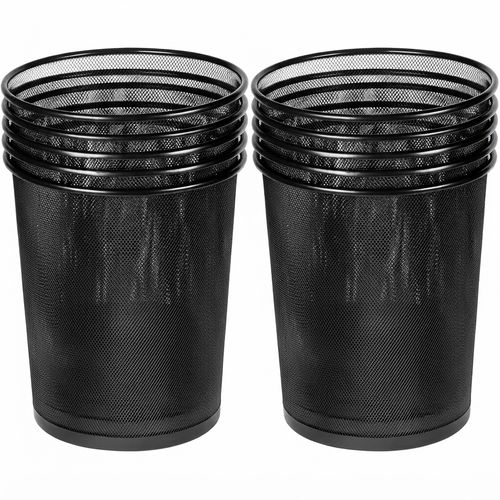 SHSYCER 4 Gallon Round Mesh Trash Can